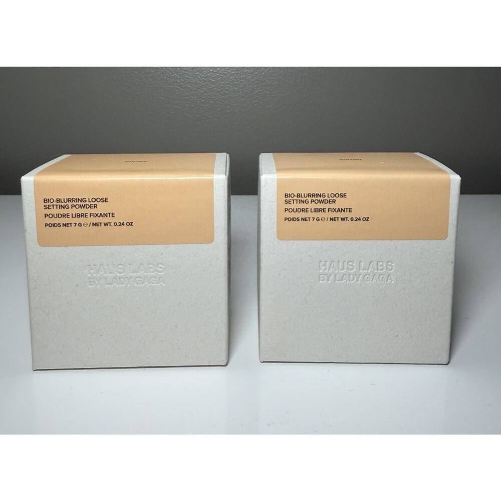 NIB SET OF 2 Haus Labs Bio Blurring Power In Golden By Lady Gaga